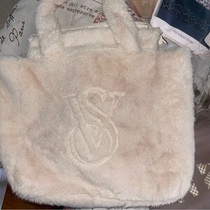 Faux Fur Tote Victoria Secret
